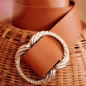 *SOLD* Sézane NWT Artemis Belt in Smooth Heritage Leather sz 80